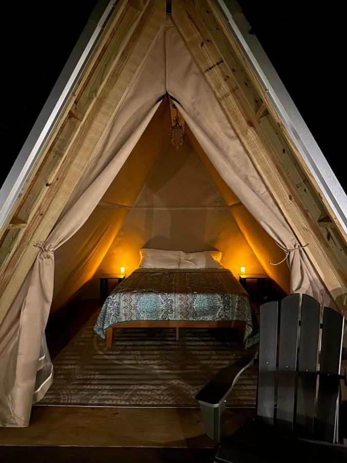 Bohamia - Cozy A-Frame Glamp On 268 Acre Forest Retreat Talladega Εξωτερικό φωτογραφία